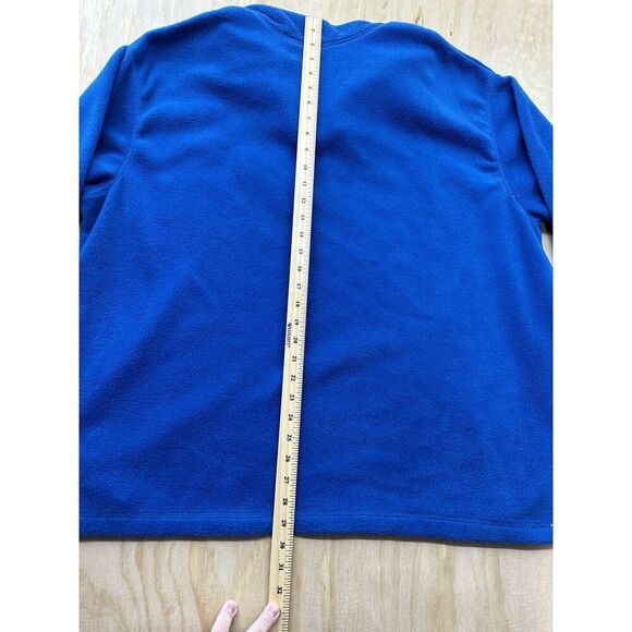 Vintage Disney Plus Eeyore Fleece Sweatshirt 2x Blue 1/4 Zip - Picture 4 of 5